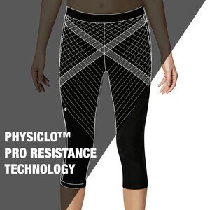 EUC Physiclo Pro Resistance Capris - Women's Small - Black